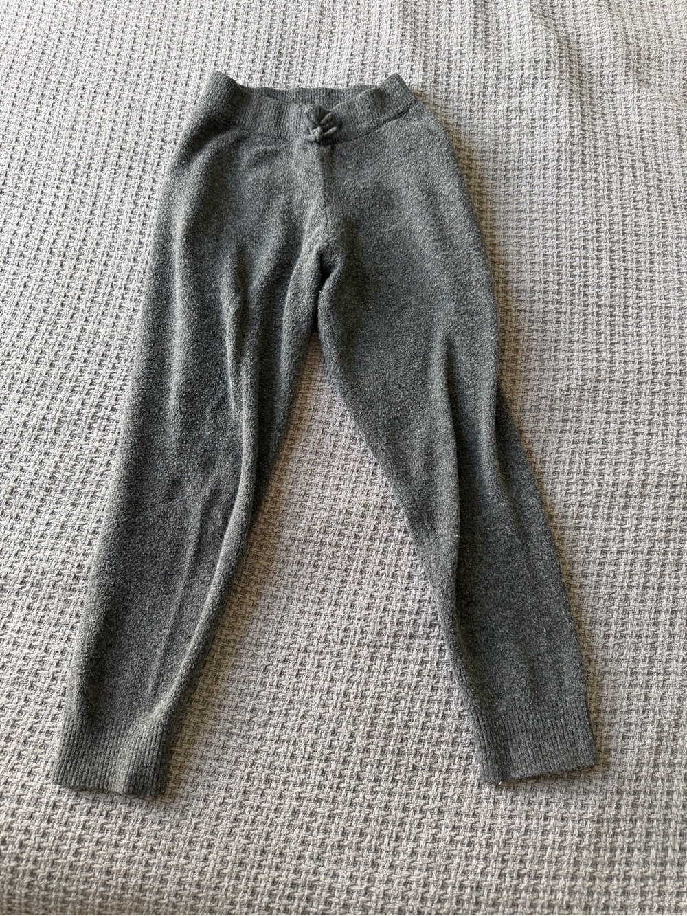 Zara Kids Dark Gray Knit Joggers